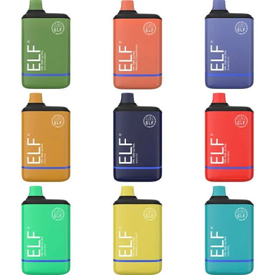 Nueve variantes visuales de Elf Ultra 7000 en cuadrícula