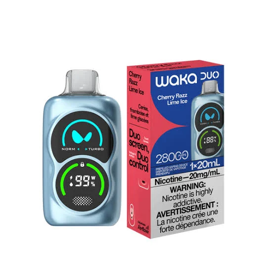 WAKA Duo con dispositivo y empaque
