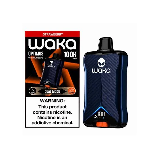WAKA Optimus 100K con dispositivo y empaque