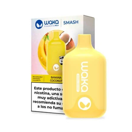WAKA Smash 6000 con dispositivo y empaque
